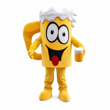 Beer Cup Mascot Costume
