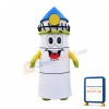 White Lighthouse Mascot Costume