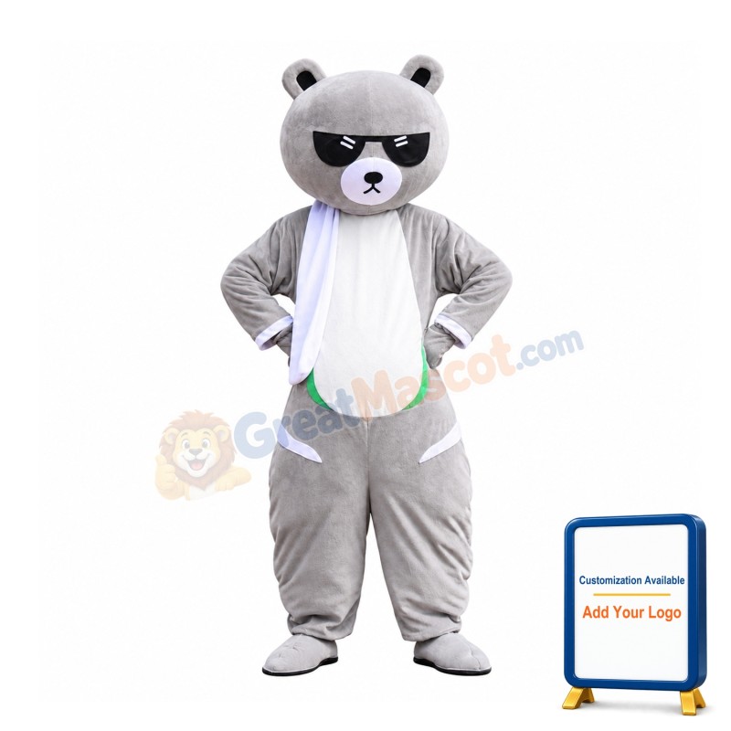 Cool Bear Mascot Costume