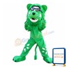 Green Lion Mascot Costume
