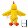 Fat Yellow Bird Mascot Costume