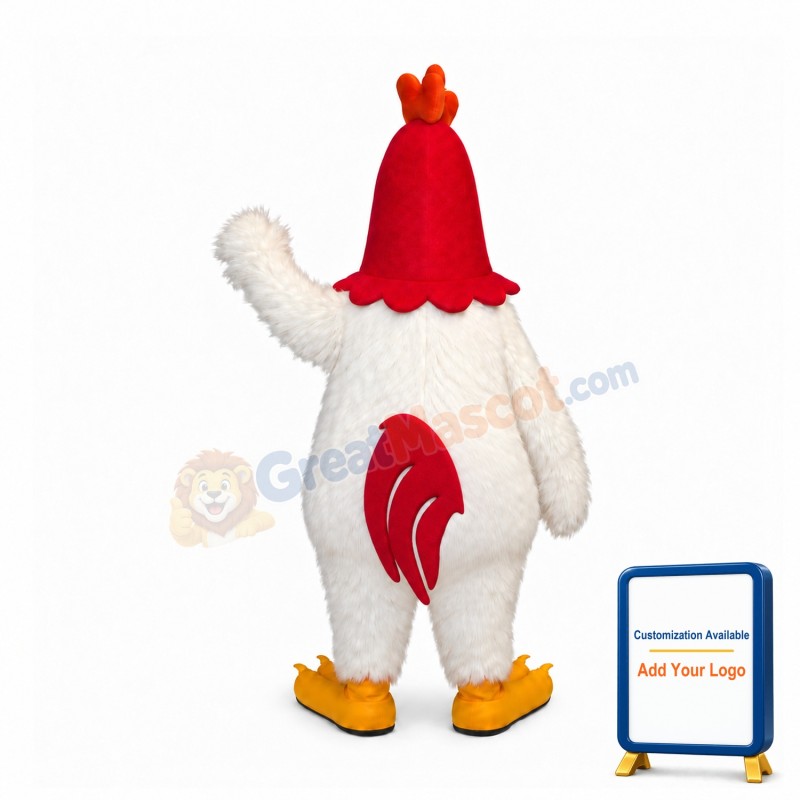 Friendly Lightweight Chicken Mascot Costume