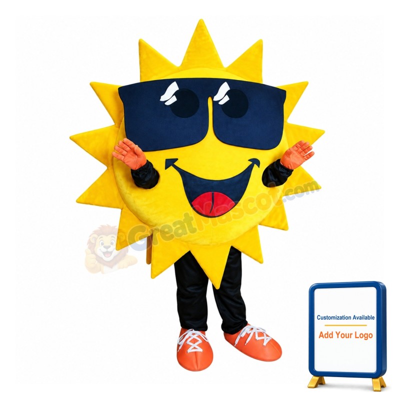 Lovely Lightweight Sun Mascot Costume