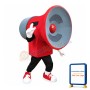 Horn Mascot Costume