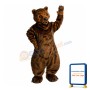 Power Fierce Brown Bear Mascot Costume