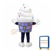 Ice Cream Mascot Costume