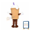 Frothy Drink Mascot Costume