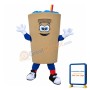 Superb Coffee Cup Mascot Costume