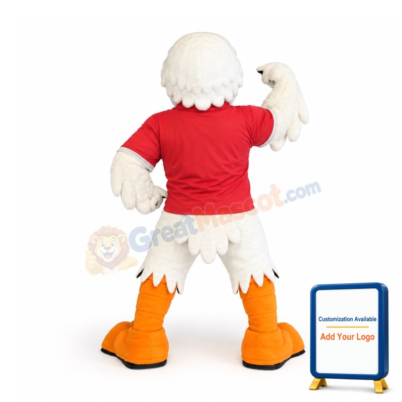 College Sport Duck Mascot Costume