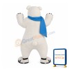 Realistic Polar Bear Mascot Costume