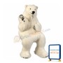 Realistic Lightweight Polar Bear Mascot Costume