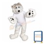 Friendly Polar Bear Mascot Costume for Adult