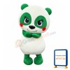 Green Cute Panda Mascot Costume