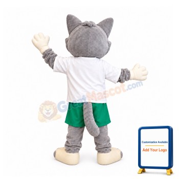 Lovely Realistic Cat Mascot Costume