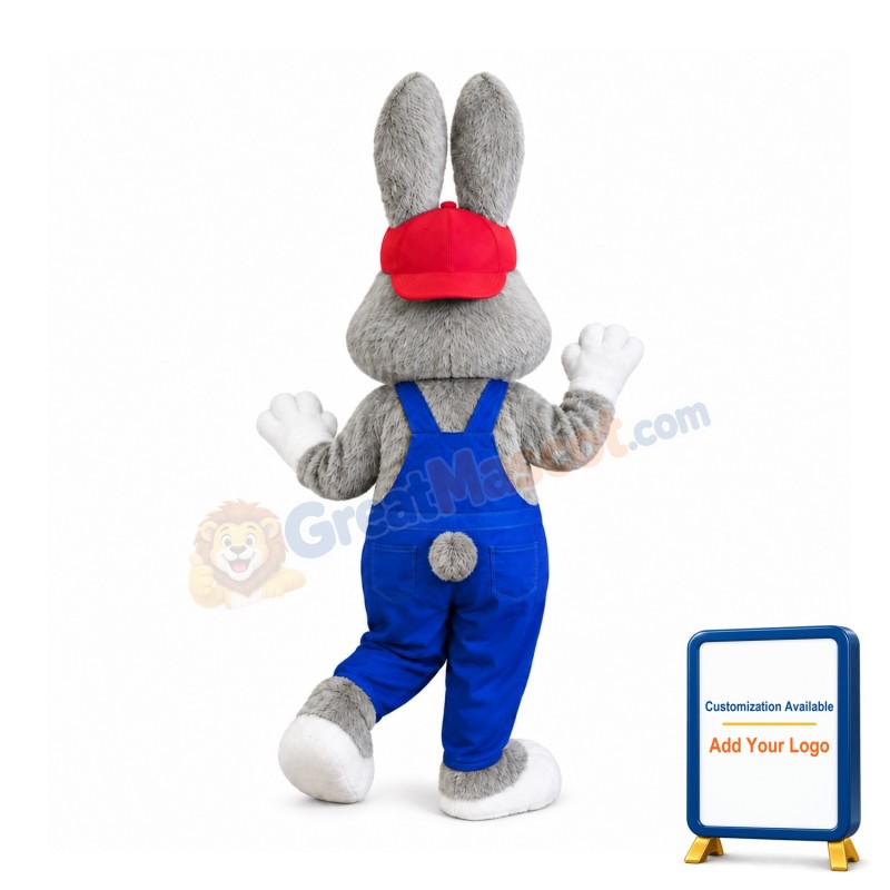 Lovely Long-eared Rabbit Mascot Costume
