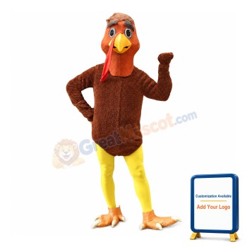 Affordable Lightweight Turkey Mascot Costume