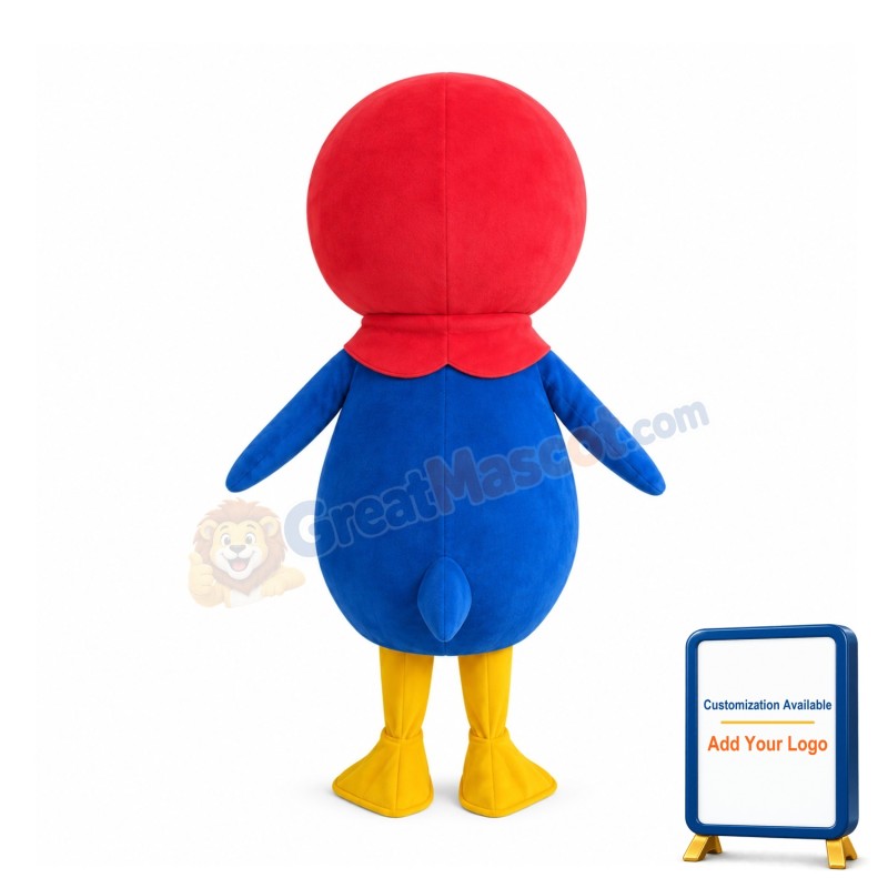 Blue Penguin Mascot Costume