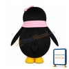 Lovely Female Penguin Mascot Costume