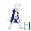 Sport White Rabbit Mascot Costume