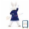Sport White Rabbit Mascot Costume