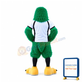 Sport Green Hawk Mascot Costume