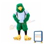 Sport Green Hawk Mascot Costume
