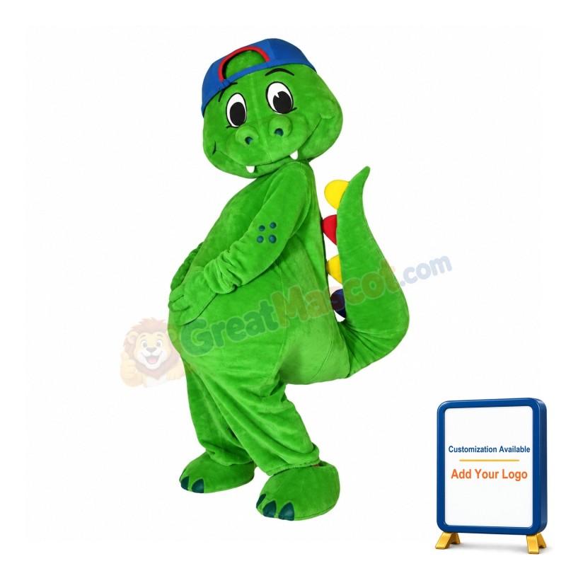 Happy Lightweight Dinosaur Mascot Costume