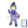 Blue Donkey Mascot Costume