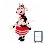 Beautiful Cow Mascot Costume