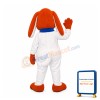 Lovely White Dog Mascot Costume for Adult