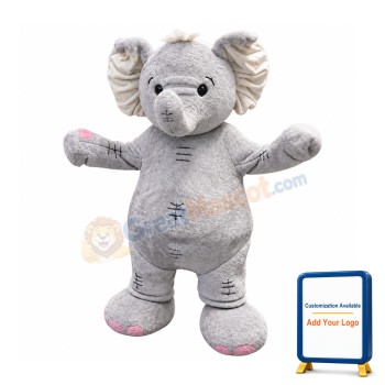 Lovely Lightweight Elephant Mascot Costume