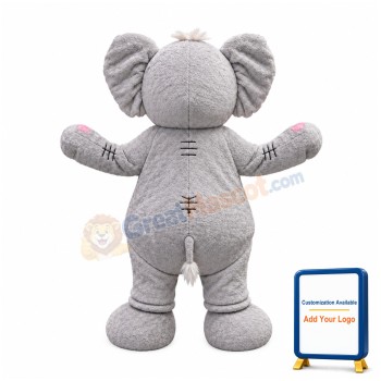 Lovely Lightweight Elephant Mascot Costume