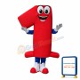 Superb Number One Mascot Costume