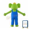 Cartoon Green Koala Mascot Costume