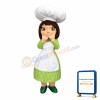 Female Chef Mascot Costume