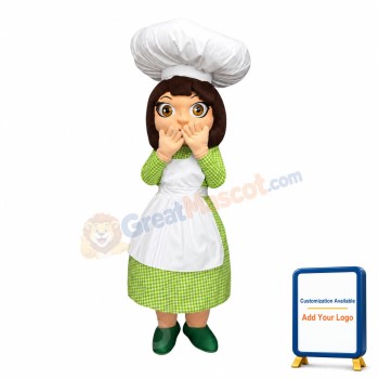 Female Chef Mascot Costume
