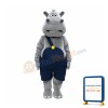 Lightweight Hippo Mascot Costume