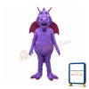 Purple Dragon Mascot Costume