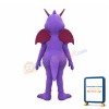 Purple Dragon Mascot Costume