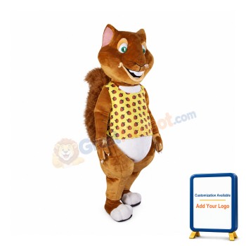 Lightweight Squirrel Mascot Costume