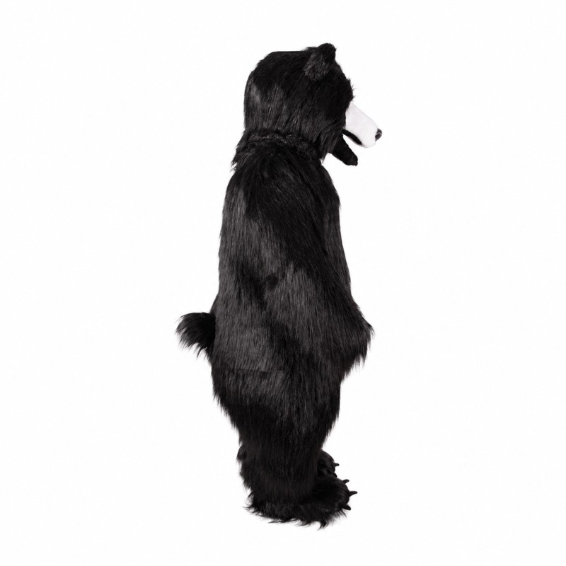 Realistic Lightweight Black Bear Mascot Costume
