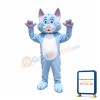 Lovely Blue Cat Mascot Costume
