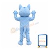 Lovely Blue Cat Mascot Costume
