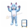 Lovely Blue Cat Mascot Costume