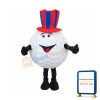 Happy Golf Mascot Costume