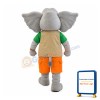 Lightweight Elephant Mascot Costume