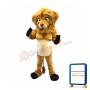 Muscular Lion Mascot Costume