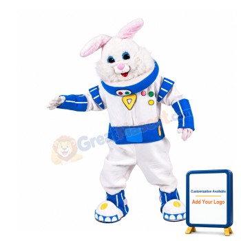 Astronaut Bunny Mascot Costume