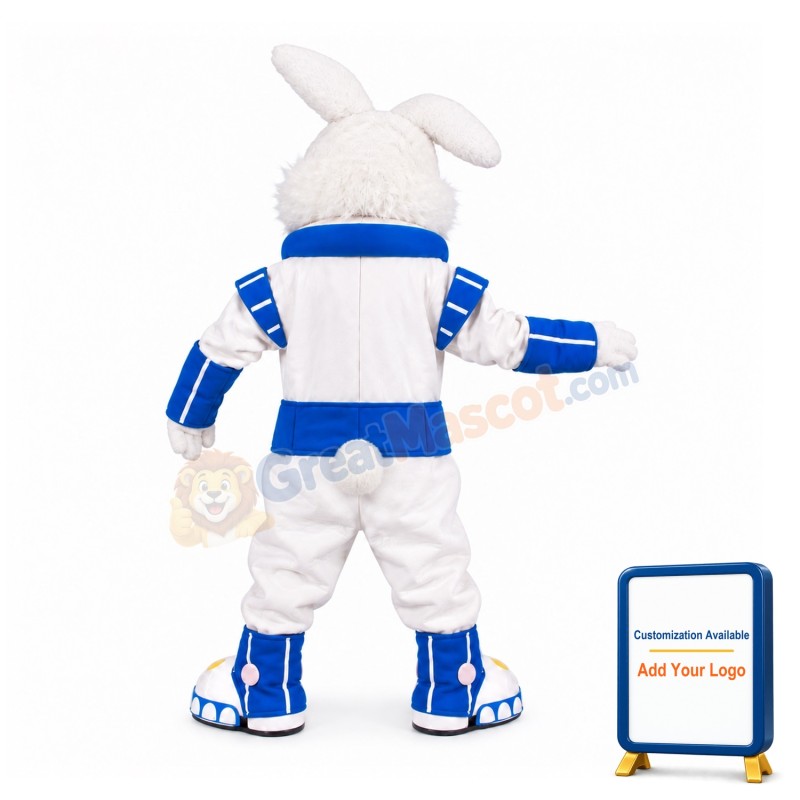 Astronaut Bunny Mascot Costume