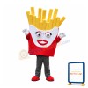 Cute French Fries Mascot Costume